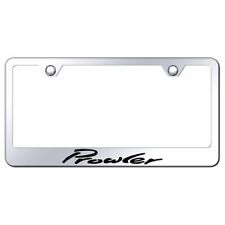 Plymouth Prowler Mirrored Chrome Stainless Steel License Plate Frame picture