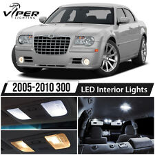 2005-2010 Chrysler 300 White LED Lights Interior Package Kit picture