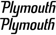  PLYMOUTH ROAD RUNNER DECAL SET - SUPERBIRD - QUARTER PANEL  picture
