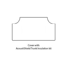 Trunk Floor Mat Cover for 1975-1977 Chrysler Cordoba Ultra High Def Rubber picture