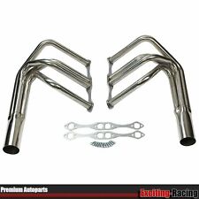 FOR Small Block Chevy SBC V8 Classic T Bucket Roadster Headers Sliver picture