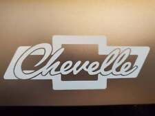 Chevrolet Chevelle bowtie logo vinyl sticker picture