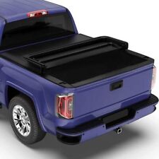 4.6FT for 2022-2023 Ford Maverick Tri-Fold Tonneau Cover Truck Bed Waterproof picture