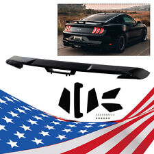 For 2015-2020 Ford Mustang S550 GT Style Rear Trunk Spoiler Wing Glossy Black  picture