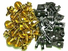5/16 Body Bolts & U-Nut Clips 5/16-18 x 15/16 (25 Each) #1591 (1054/19) picture