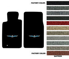 New 2002-2005 Ford Thunderbird CARPET Floor Mats w Embroidered Bird Logo Colors picture