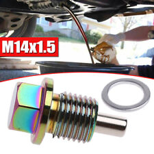 1pc M14x1.5 Car Engine Magnetic Oil Drain Plug Screw Nut Bolt Sump Nut Universal picture