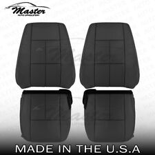 Fits 2006-2009 Lincoln Zephyr MKZ Driver Side Bottom Black Seat Cover Perforated picture