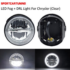 For 05-10 Chrysler 300C 08-09 Dodge Caliber SRT-4 LED DRL Driving Fog Light Lamp picture