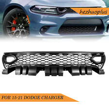 FOR 15-21 DODGE CHARGER RT SCAT PACK SRT DUAL SNORKEL FRONT UPPER GRILLE picture