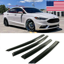 For Ford Fusion 2013-18 3D Wavy Mugen Style Window Visors Rain Guards Deflectors picture