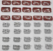 1968-1972 EL CAMINO FRONT & REAR GLASS MOLDING CLIPS SET FOR TRIM WINDSHIELD picture