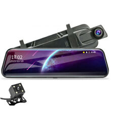 Car Dvr Dual Lens 1080P Rear View Mirror Video Dash Cam 10