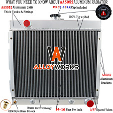 4 Row Aluminum Radiator For 1970-1972 Dodge Dart Plymouth Duster Valiant 5.2L picture