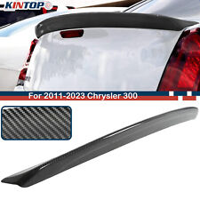 Rear Trunk Spoiler Wing Lip For Chrysler 300 300C 300S 2011-2023 Carbon Fiber picture