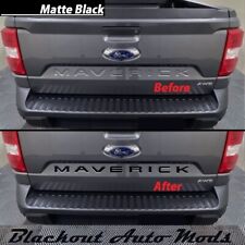 Matte Black Tailgate Accent Letter Inserts Vinyl Decals FITS 2022 Ford Maverick  picture