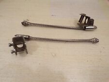 NOS PAIR vtg classic chrome GM Packard clamp  curb feelers parking aid rat rod P picture