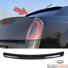 For 2011-2022 Chrysler 300 300C Rear Window Roof Spoiler Wing Gloss Black ABS picture
