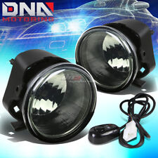 FOR 2005-2010 CHRYSLER 300 DODGE CALIBER SRT-4 FOG LIGHT LAMPS + SWITCH SMOKED picture
