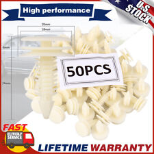 50PCS Plastic Door Trim Panel Retainer Car Fasteners Clips For Chevrolet GMC S10 picture