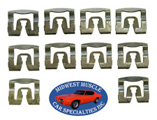 Front Windshield Rear Window Reveal Trim Molding Clips For Chrysler Dodge 10pc G picture