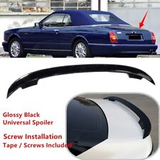 Fit For Bentley Azure 95-05 Rear TrunkSpoiler Sport Wing Universal Gloss Black picture