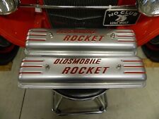 1951-1953 Oldsmobile Rocket 88 V8 Restored Engine Valve Cover Set picture