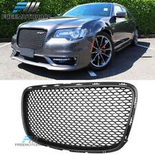 Fits 2015-2022 Chrysler 300 ABS Front Hood Mesh Grille Black picture