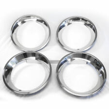 15x7 15x8 RALLY WHEEL TRIM RINGS DEEP DISH BEAUTY RIM BANDS for CHEVY PONTIAC GM picture