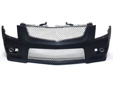 For  08-13 Cadillac CTS, V-Style Front Bumper w/ Chrome Grille with Fog Light picture