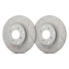 For Mercury Cougar 99-02 SP Performance Peak Slotted 1-Piece Front Brake Rotors picture