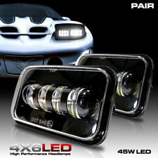 LED Headlights Headlamps for Pontiac Trans Am 1998 to 2002 Black Projector 2x picture