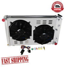 3 Row Radiator Shroud&Fan For 1978-1987 Chevy Monte Carlo SS/Olds Cutlass G-body picture