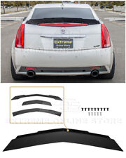 For 09-15 Cadillac CTS-V Sedan ABS Plastic Rear Trunk Wing Wickerbill Spoiler picture