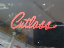 Oldsmobile Cutlass logo vinyl sticker picture