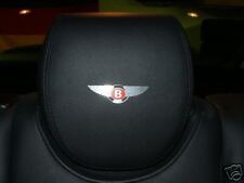 4  BENTLEY Red Label Headrest badge Continental GT picture