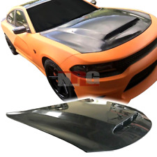 For 2015-2022 Dodge Charger Demon Style ALUMINUM hood functional vented bezel picture