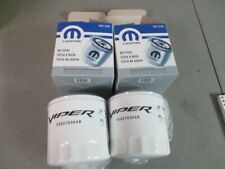 NOS new Mopar Dodge Viper MO-836 / 5037836AB Oil Filters (2) SRT-10 Parts picture
