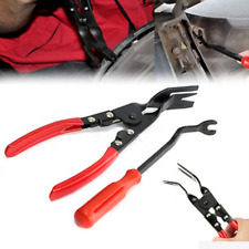 2x Car Exterior Door Removal Tool Clip Removal Pliers Dashboard Panel Pry Tool picture