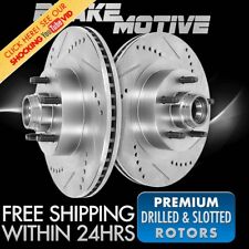 For Dodge Challenger Plymouth Gran Fury Duster Front Drill & Slot Brake Rotors picture