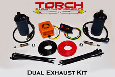 Torch Dual Exhaust Flame Thrower Kit - American Muscle, Hotrod, JDM, Universal picture