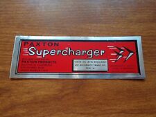  Studebaker Paxton Supercharger Decal  Avanti Hawk Lark picture