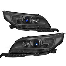 Headlights For 2013-2015 Chevrolet Malibu Halogen 2pcs Black Clear Headlamps L+R picture