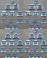 40 VINTAGE GLASS MOLDING CLIPS FOR 1966 & UP OLDS CADDY CHEVY PONTIAC BUICK ETC picture