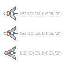 AMC HORNET Stickers (3) Emblem Logo Badge Script picture