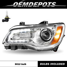 Left Driver Side Headlight For 2011-2014 Chrysler 300 LED DRL Projector Headlamp picture