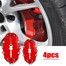 4x Red 3D Style Front+Rear Car Disc Brake Caliper Cover Parts Brake  Accessories picture