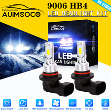9006 HB4 LED Headlight Bulbs Low Beam Super Bright White Conversion Kits 6000K picture