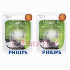 2 pc Philips Map Light Bulbs for Plymouth Caravelle Volare 1977-1989 fz picture