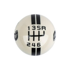 For Ford Mustang Shelby GT500 Stick Shift Knob 6 Speed-R Lever Resin White-Black picture